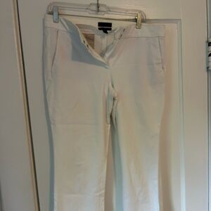 White J.Crew Campbell Pants Size 8